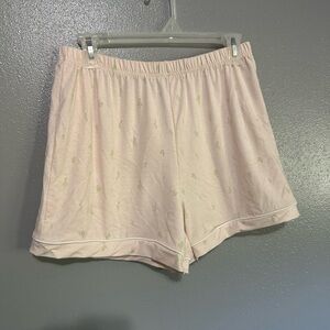 Pink Pajama Shorts